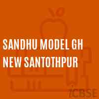 Sandhu Model Gh New Santothpur Secondary School Logo