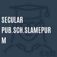 Secular Pub.Sch.Slamepur M Senior Secondary School Logo