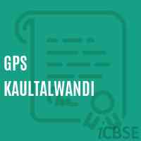 Gps Kaultalwandi Primary School Logo