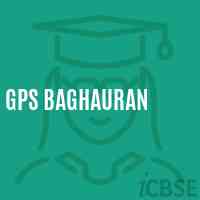 Gps Baghauran Primary School Logo