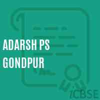Adarsh Ps Gondpur Secondary School Logo