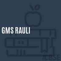 Gms Rauli Middle School Logo