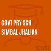 Govt Pry Sch Simbal Jhalian Primary School Logo