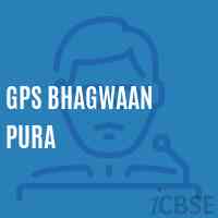 Gps Bhagwaan Pura Primary School Logo