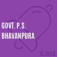 Govt. P.S. Bhavanpura Primary School Logo