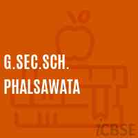 G.Sec.Sch. Phalsawata Secondary School Logo