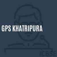 Gps Khatripura Primary School Logo