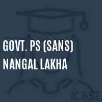 Govt. Ps (Sans) Nangal Lakha Primary School Logo