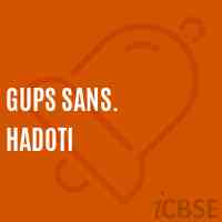 Gups Sans. Hadoti Primary School Logo