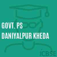 Govt. Ps Daniyalpur Kheda Primary School Logo