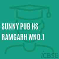 Sunny Pub Hs Ramgarh Wno.1 Secondary School Logo