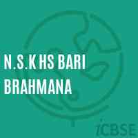 N.S.K Hs Bari Brahmana Secondary School Logo