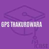Gps Thakurdwara Primary School Logo