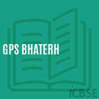 Gps Bhaterh Primary School Logo