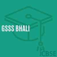 Gsss Bhali High School Logo