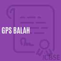 Gps Balah Primary School Logo