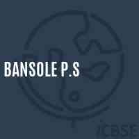 Bansole P.S Primary School Logo