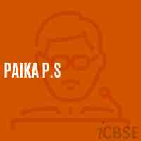 Paika P.S Primary School Logo