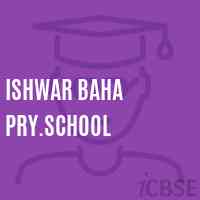Ishwar Baha Pry.School Logo