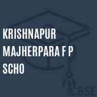 Krishnapur Majherpara F P Scho Primary School Logo