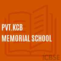 Pvt.Kcb Memorial School Logo