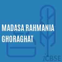 Madasa Rahmania Ghoraghat High School Logo