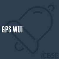 Gps Wui Primary School Logo