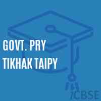 Govt. Pry Tikhak Taipy Primary School Logo