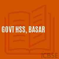 Govt Hss, Basar Senior Secondary School Logo