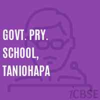 Govt. Pry. School, Taniohapa Logo