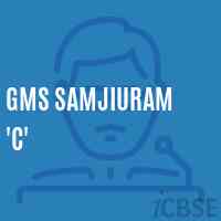 Gms Samjiuram 'C' Middle School Logo