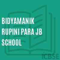 Bidyamanik Rupini Para Jb School Logo