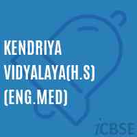 Kendriya Vidyalaya(H.S) (Eng.Med) Senior Secondary School Logo
