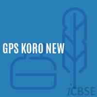 Gps Koro New School Logo