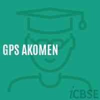 Gps Akomen Primary School Logo