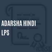 Adarsha Hindi Lps Primary School Logo