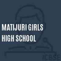 Matijuri Girls High School Logo