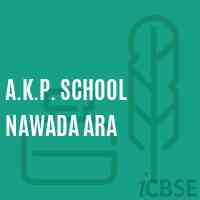 A.K.P. School Nawada Ara Logo