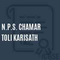 N.P.S. Chamar Toli Karisath Primary School Logo