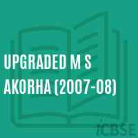 Upgraded M S Akorha (2007-08) Middle School Logo