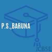 P.S.,Baruna Primary School Logo