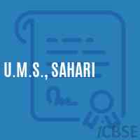 U.M.S., Sahari Middle School Logo