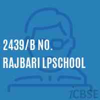 2439/b No. Rajbari Lpschool Logo