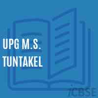 Upg M.S. Tuntakel Middle School Logo