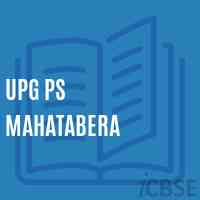 Upg Ps Mahatabera Primary School Logo