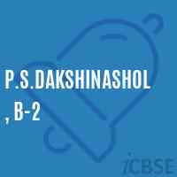 P.S.Dakshinashol, B-2 Primary School Logo