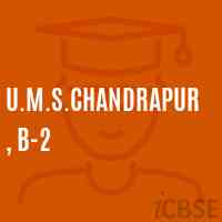 U.M.S.Chandrapur, B-2 Middle School Logo