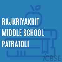 Rajkriyakrit Middle School Patratoli Logo