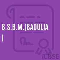 B.S.B.M.(Badulia) Primary School Logo
