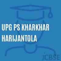 Upg Ps Kharkhar Harijantola Primary School Logo